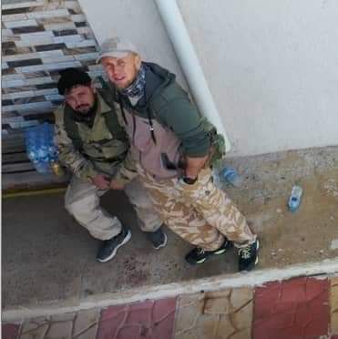 UMH'ye bağlı Öfke Volkanı Operasyonu Sözcüsü Abdülmelik Medeni'nin paylaştığı ve Wagner milislerinin Trablus'un güneyinde çekilmiş bir fotoğrafı...